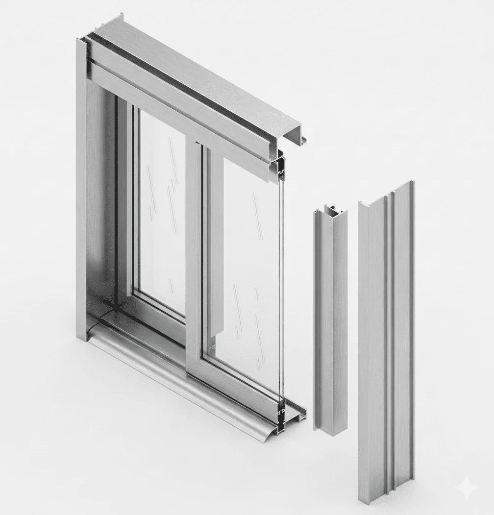 Puerta con Espejo Deslizante para Closet
